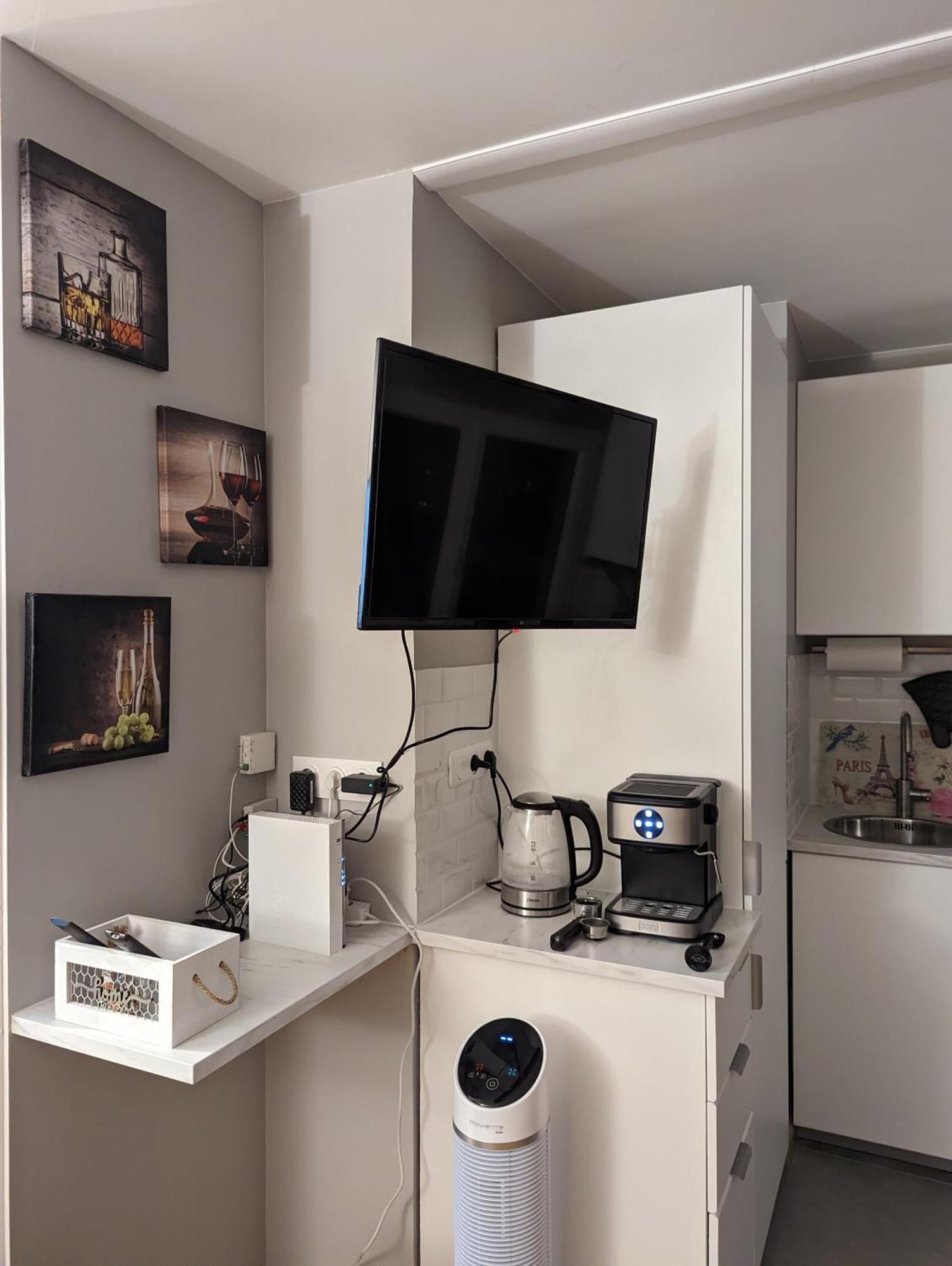 Charming Studio With Eiffel View Paris Dış mekan fotoğraf